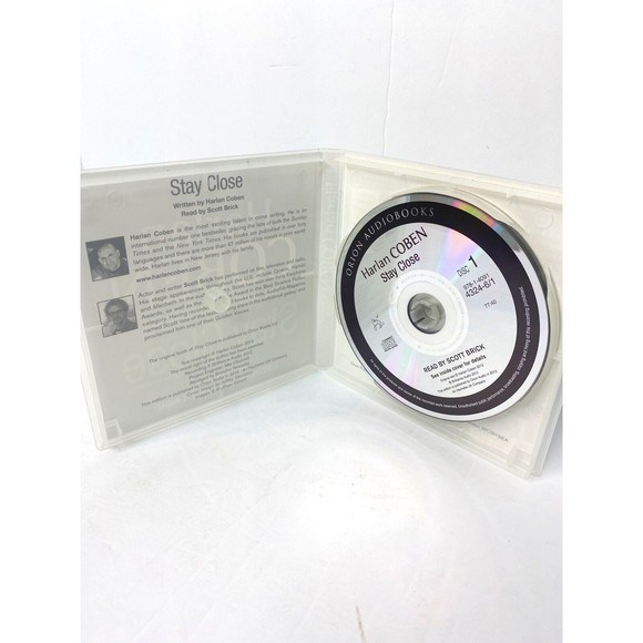 Stay Close by Harlan Coben (2012, Compact Disc, abridged edition) - Picture 3 of 9